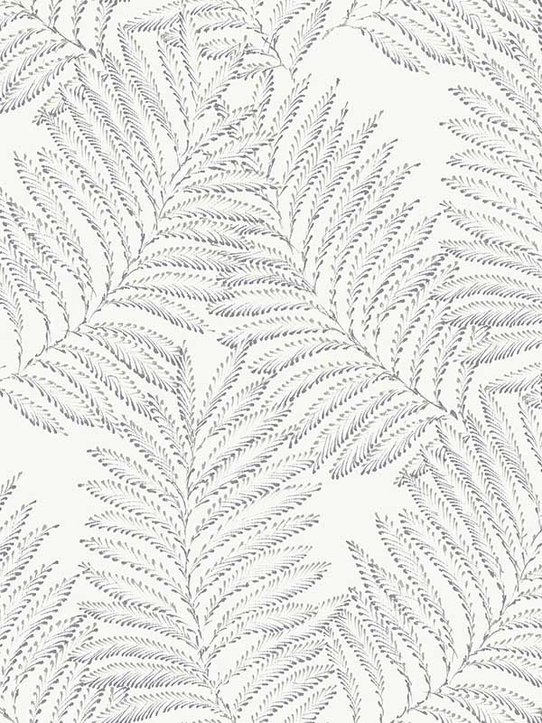 Finnley Grey Inked Fern Wallpaper 297390505 by A Street Prints Wallpaper for sale at Wallpapers To Go