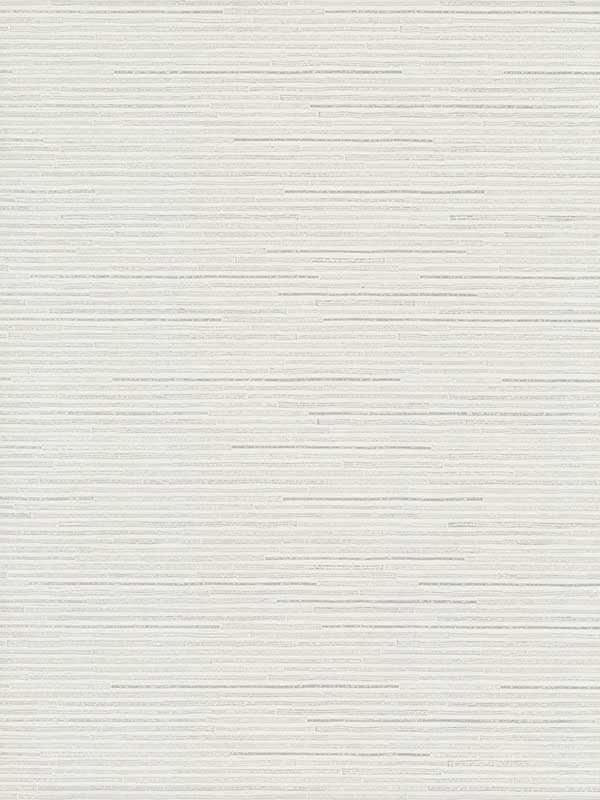 Ribbon Bamboo White Silver Wallpaper DD3833 by Antonina Vella Wallpaper for sale at Wallpapers To Go