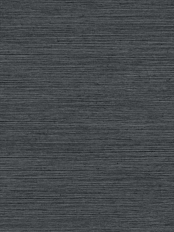 Shining Sisal Black Silver Wallpaper Y6200903 by Antonina Vella Wallpaper for sale at Wallpapers To Go
