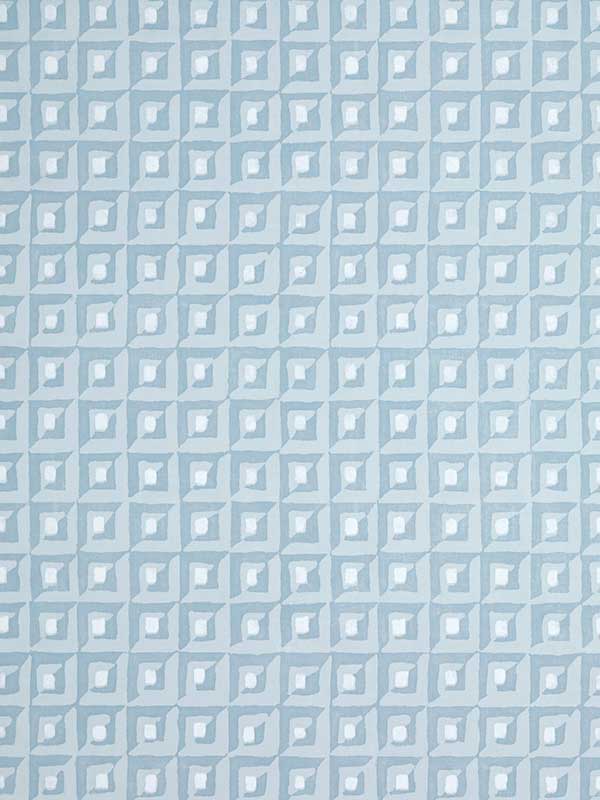 Square Dance Light Blue Wallpaper T12849 by Thibaut Wallpaper for sale at Wallpapers To Go