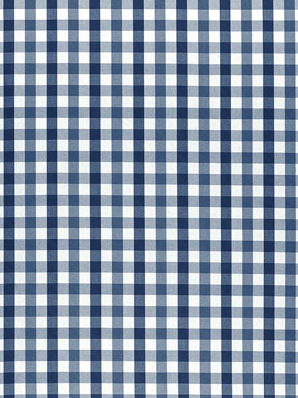 Saybrook Check Navy Fabric AW15146 by Anna French Fabrics for sale at Wallpapers To Go