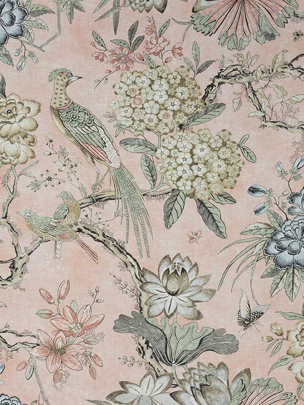 Villeneuve Blush Fabric AF72990 by Anna French Fabrics for sale at Wallpapers To Go