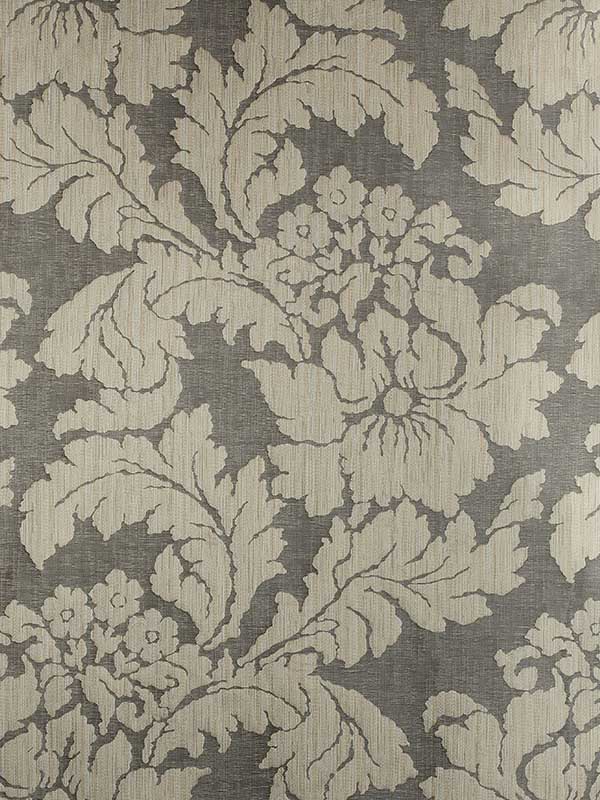 Caserta Damask Taupe Fabric AW72979 by Anna French Fabrics for sale at Wallpapers To Go