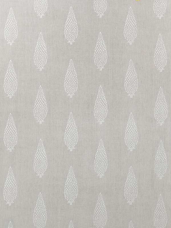 Manor Embroidery Cream on Natural Fabric AW73008 by Anna French Fabrics for sale at Wallpapers To Go