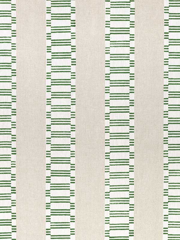 Japonic Stripe Emerald Green Fabric AF9824 by Anna French Fabrics for sale at Wallpapers To Go