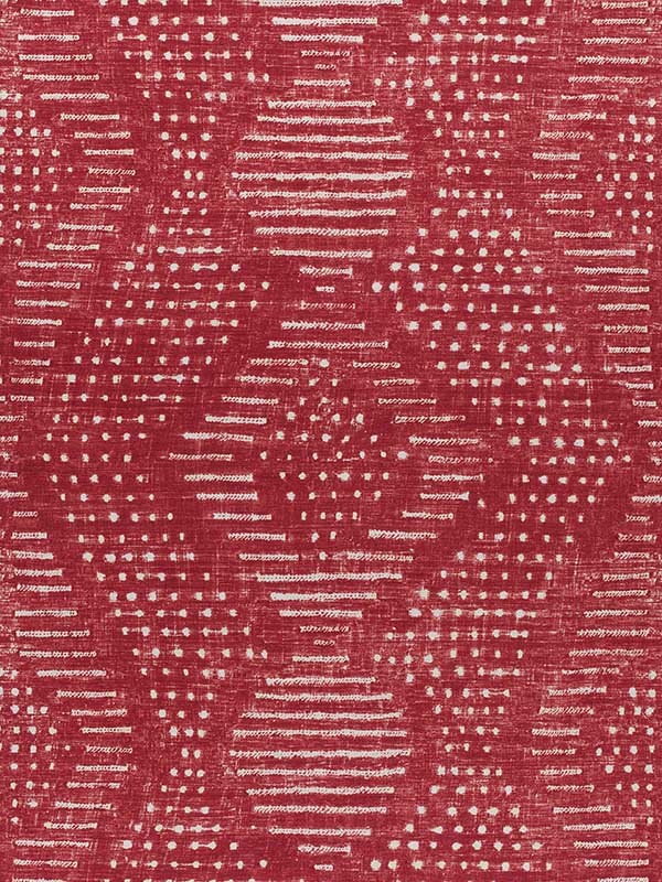 Mali Red Fabric AF78715 by Anna French Fabrics for sale at Wallpapers To Go