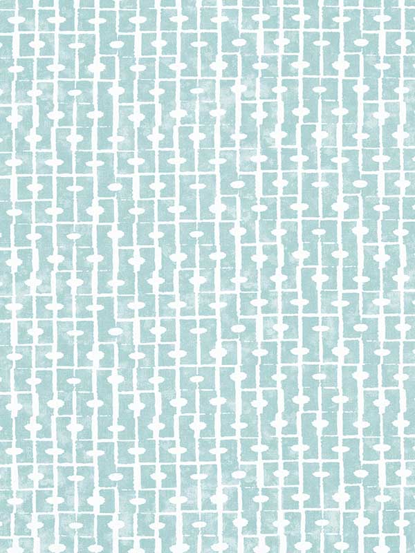Haven Spa Blue Fabric F914313 by Thibaut Fabrics for sale at Wallpapers To Go