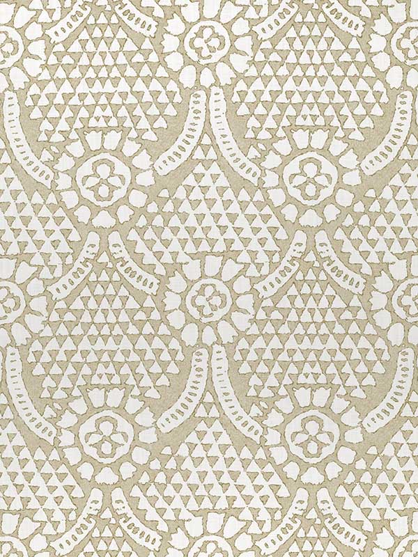 Chamomile Beige Fabric F914319 by Thibaut Fabrics for sale at Wallpapers To Go