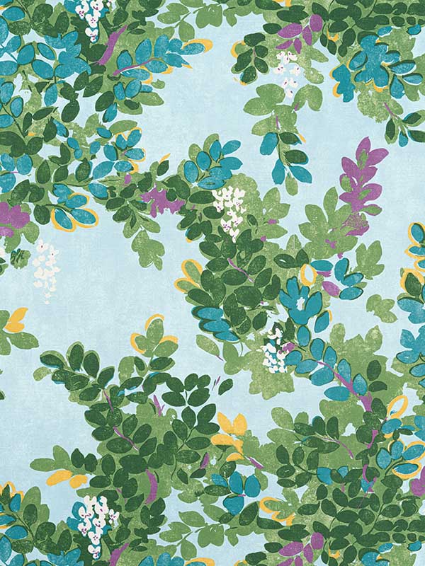 Central Park Sky Blue Fabric F914334 by Thibaut Fabrics for sale at Wallpapers To Go