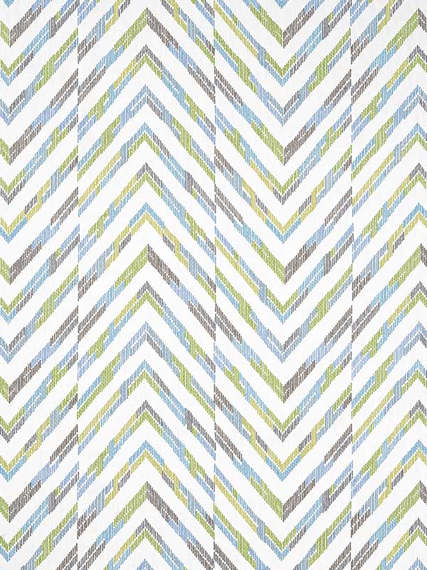 Hamilton Embroidery Spa Blue Fabric W714342 by Thibaut Fabrics for sale at Wallpapers To Go