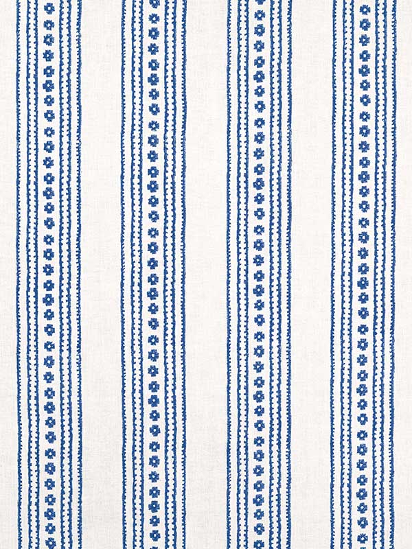 New Haven Stripe Navy Fabric F910608 by Thibaut Fabrics for sale at Wallpapers To Go