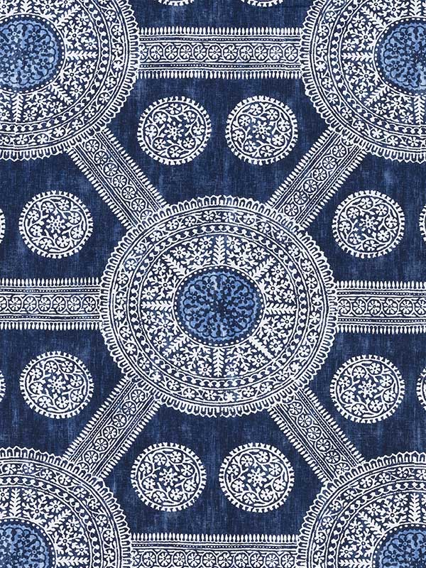 Stonington Navy Fabric F910635 by Thibaut Fabrics for sale at Wallpapers To Go