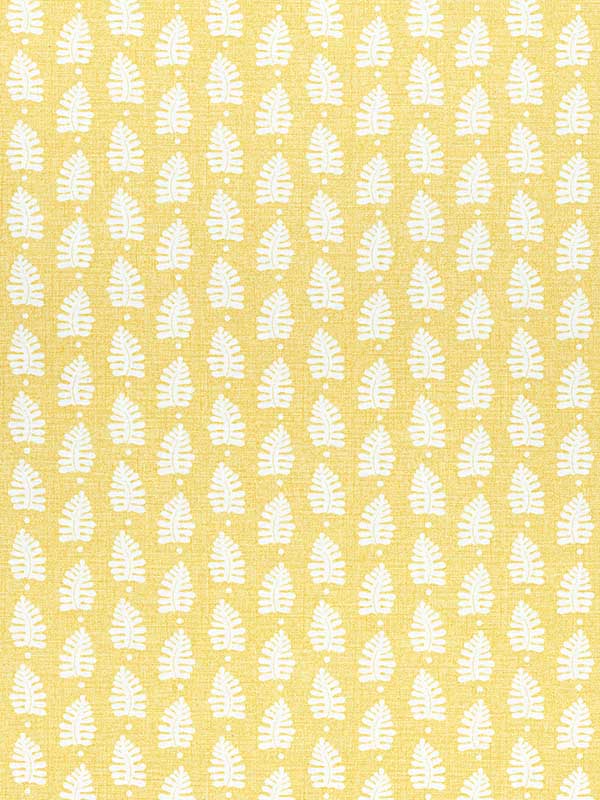 Ferndale Yellow Fabric F910654 by Thibaut Fabrics for sale at Wallpapers To Go