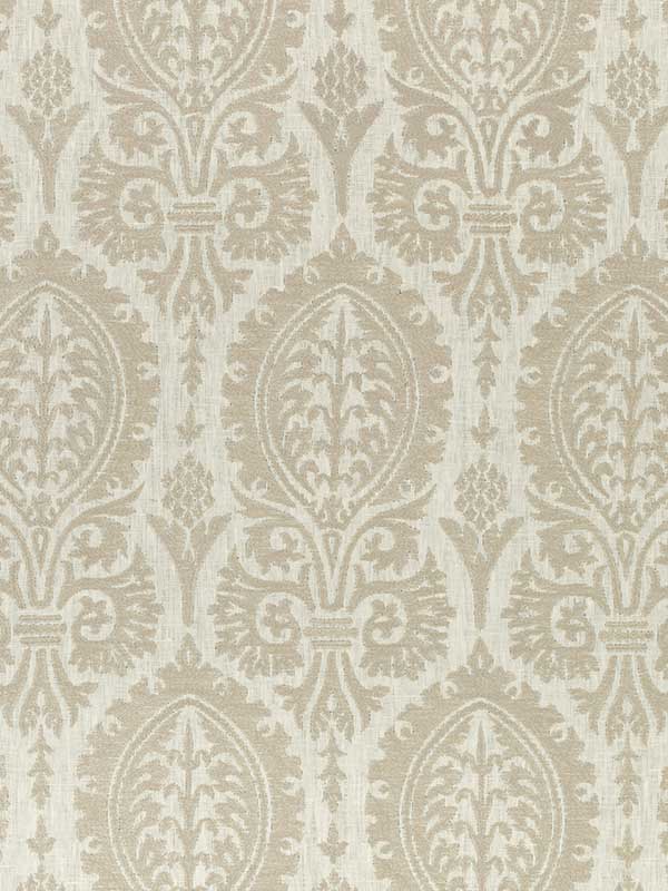 Sir Thomas Embroidery Grey Fabric W772570 by Thibaut Fabrics for sale at Wallpapers To Go