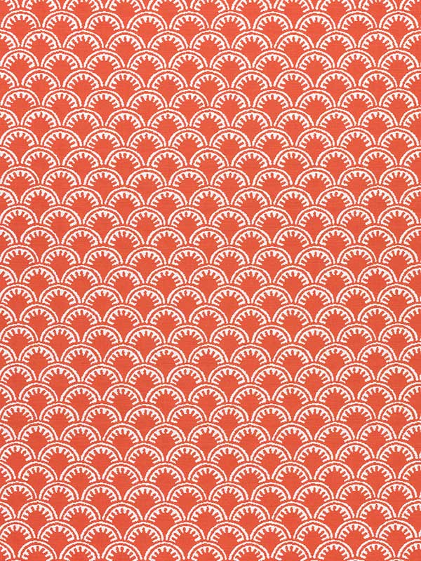 Maisie Coral Fabric W74632 by Thibaut Fabrics for sale at Wallpapers To Go