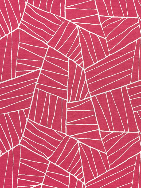 Jordan Magenta Fabric W74649 by Thibaut Fabrics for sale at Wallpapers To Go