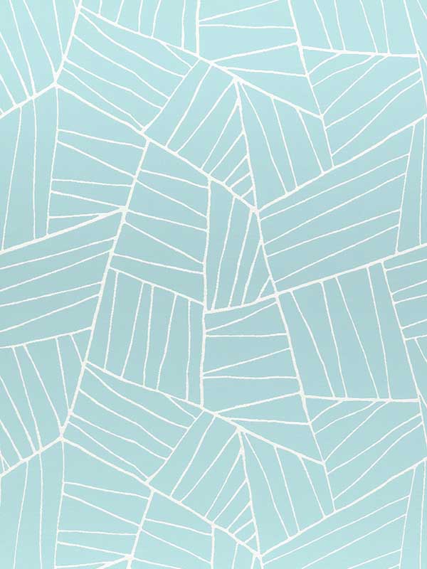 Jordan Aqua Fabric W74659 by Thibaut Fabrics for sale at Wallpapers To Go