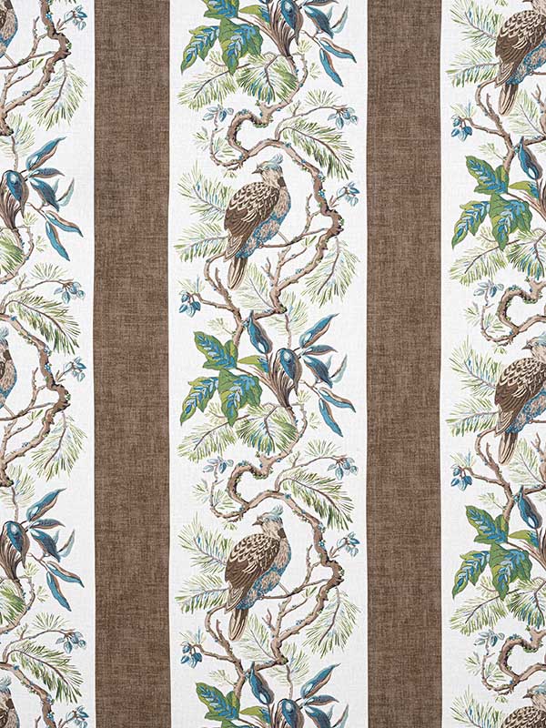 Williamson Brown Fabric F910862 by Thibaut Fabrics for sale at Wallpapers To Go