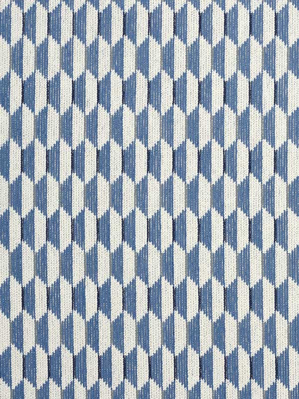 Optica Sky Blue Fabric W73348 by Thibaut Fabrics for sale at Wallpapers To Go