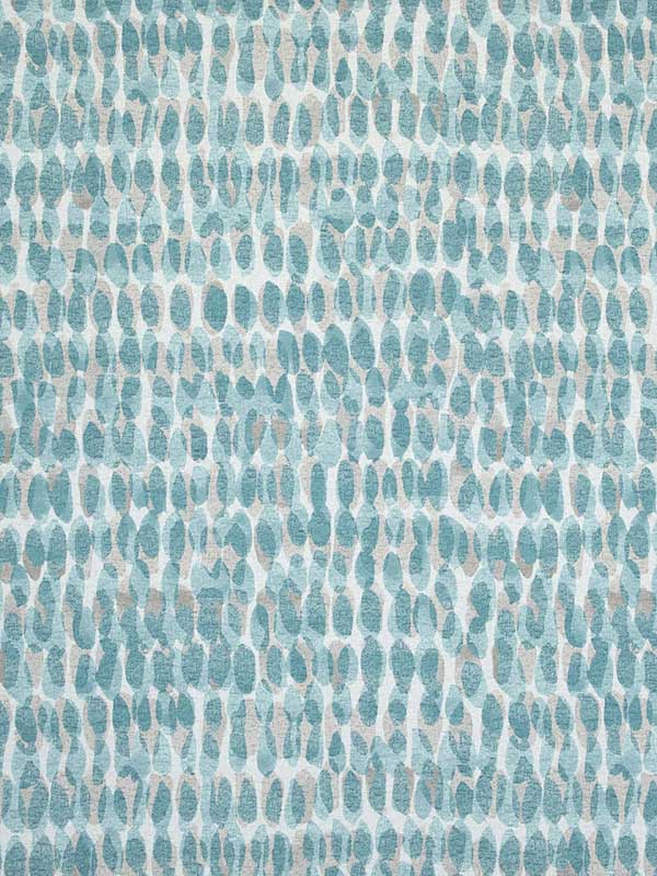 Rain Water Spa Blue Fabric F910098 by Thibaut Fabrics for sale at Wallpapers To Go