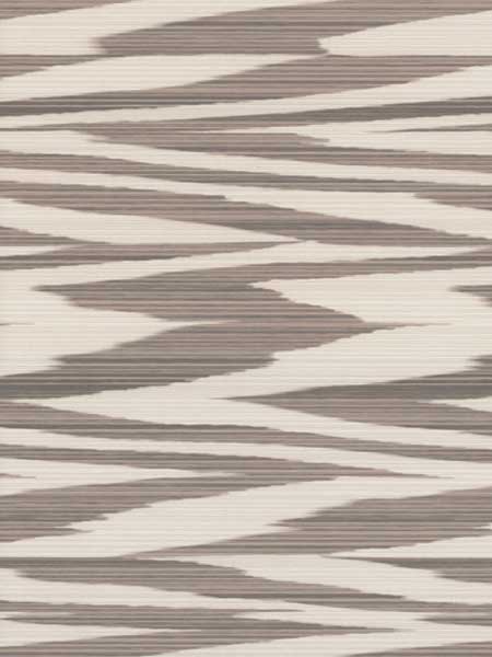Flamed Zig Zag Brown Cream Wallpaper MI10342 by York Wallpaper for sale at Wallpapers To Go