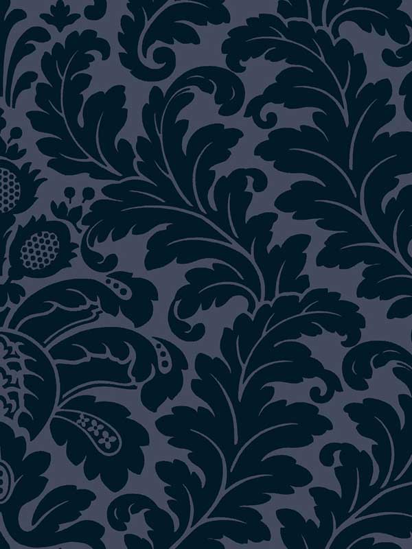 Modern Romance Navy Wallpaper DT5042 by Candice Olson Wallpaper for sale at Wallpapers To Go