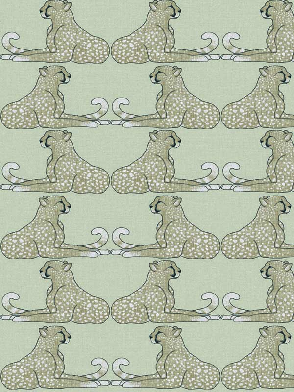 Reclining Cheetahs Taupe Peel and Stick Wallpaper PSW1356RL by York Wallpaper for sale at Wallpapers To Go