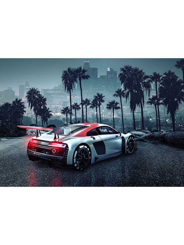 Audi R8 L.A. 8 Panel Mural 8742 by Brewster Wallpaper for sale at Wallpapers To Go