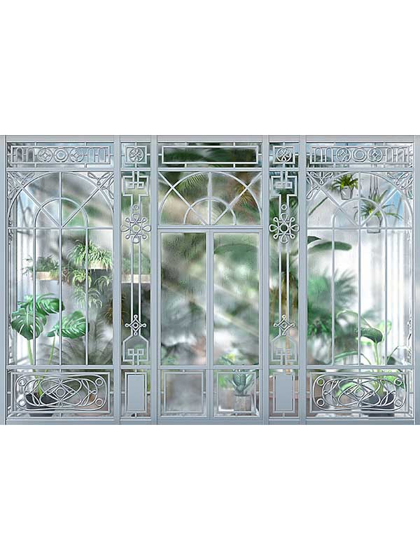 Orangerie 8 Panel Mural 8745 by Brewster Wallpaper for sale at Wallpapers To Go