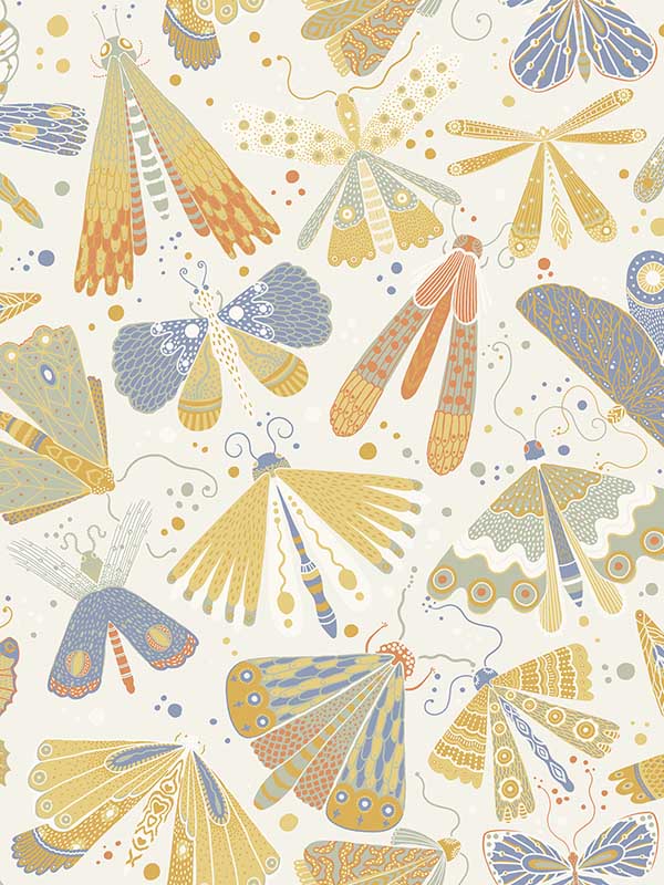 Flyga Gold Butterfly Bonanza Wallpaper 411163023 by A Street Prints Wallpaper for sale at Wallpapers To Go