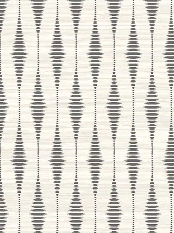 Rabaul Ikat Authentic Weave Wallpaper GL21100 by Wallquest Wallpaper for sale at Wallpapers To Go