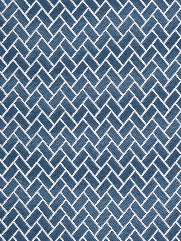 Cobblestone Indigo Fabric W74222 by Thibaut Fabrics for sale at Wallpapers To Go
