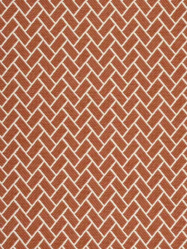 Cobblestone Copper Fabric W74226 by Thibaut Fabrics for sale at Wallpapers To Go