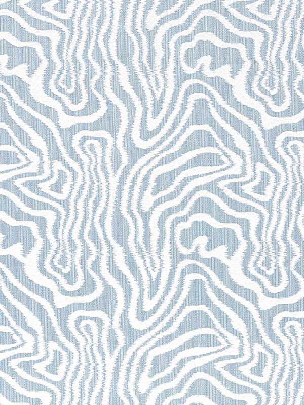 Alessandro Spa Blue Fabric WTG-243411 by Thibaut Fabrics for sale at Wallpapers To Go