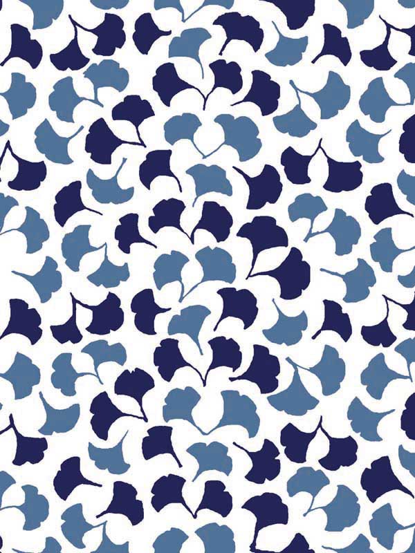 Forest Glade Navy Blue Peel and Stick Wallpaper WTG-247833 by York Wallpaper for sale at Wallpapers To Go