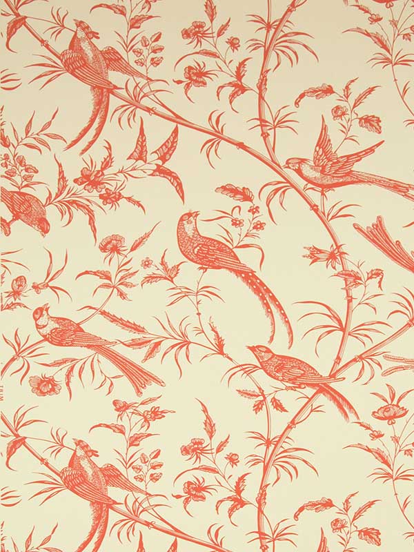 Bengali Rose Wallpaper WTG-257827 by Brunschwig and Fils Wallpaper for sale at Wallpapers To Go