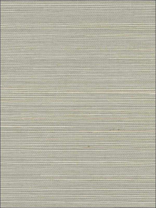 Kisho Silver Sisal Wallpaper 5002921 by Schumacher Wallpaper for sale at Wallpapers To Go