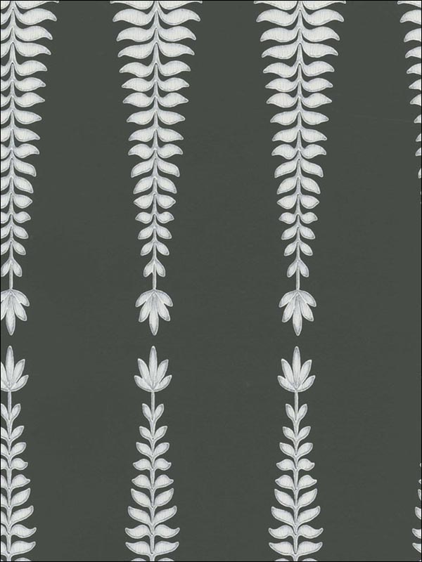 Fern Tree Graphite Wallpaper 5005073 by Schumacher Wallpaper for sale at Wallpapers To Go